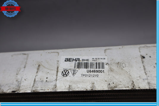 11-12 Porsche Cayenne 958 Right Side Auxiliary Water Cooler Coolant Radiator Oem
