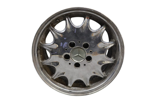 90-02 Mercedes R129 300SL SL320 SL500 Wheel Rim Disc Silver 8Jx16 R16 Oem