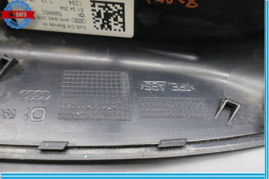 11-14 Audi A8 Quattro Rear Right Side Tail Light Lower Inner Trim Cover Oem