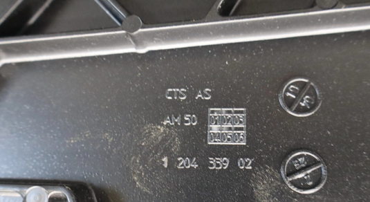 03-06 Mercedes SL500 SL55 R230 Rear Convertible Retractable Top Cover Oem