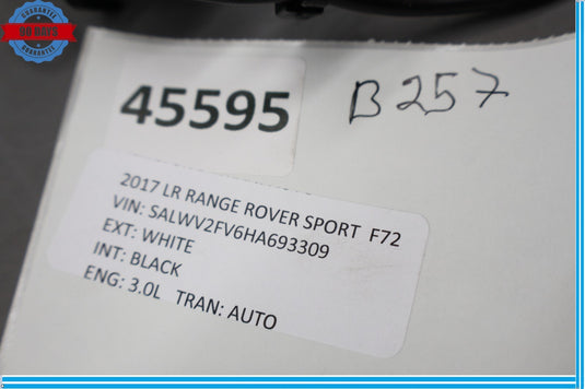 13-17 Land Rover Range Rover Sport Front Right Side Seat Belt Buckle Oem