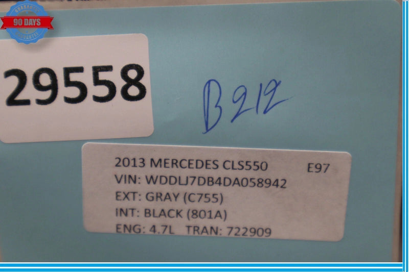 Load image into Gallery viewer, 10-16 Mercedes CLS550 W218 Left Driver Side Under Seat Compartment Black Oem

