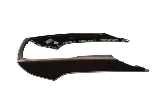 12-18 Audi A6 Quattro Front Center Console Trim Bezel Cover Molding Wood Oem