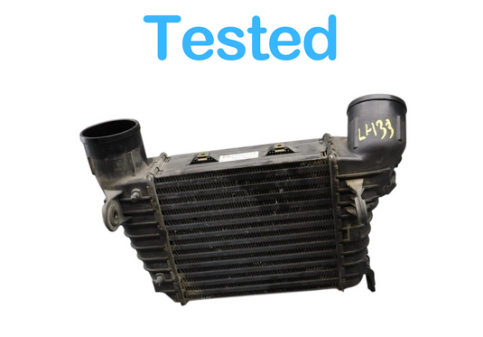 03-18 Bentley Continental GT Left Driver Side Turbo Intercooler Radiator Oem