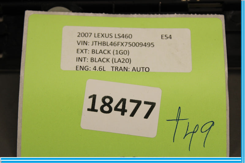 Load image into Gallery viewer, 07-12 Lexus LS460 Front Right Passenger Side Door Sill Scuff Panel Trim Oem
