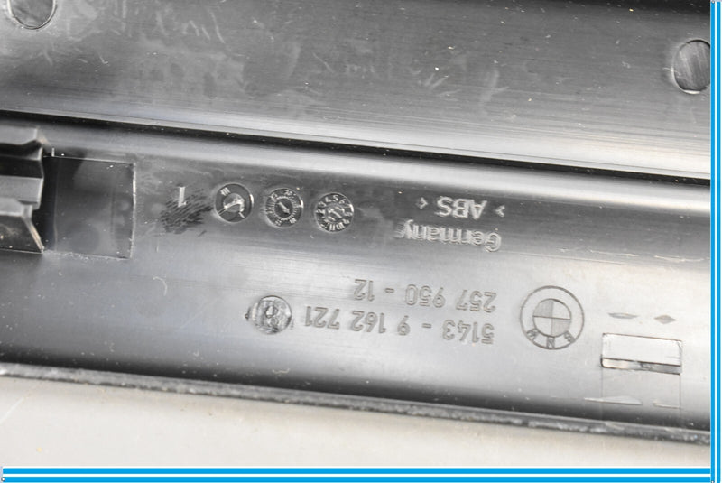 Load image into Gallery viewer, 11-16 BMW 528i 535i 550i F10 Front Left Or Right Door Sill Trim Panel Black Oem
