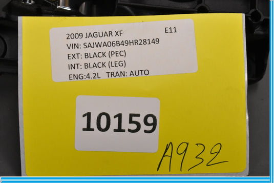 09-15 Jaguar XF Front Right Passenger Side Interior Door Handle Oem