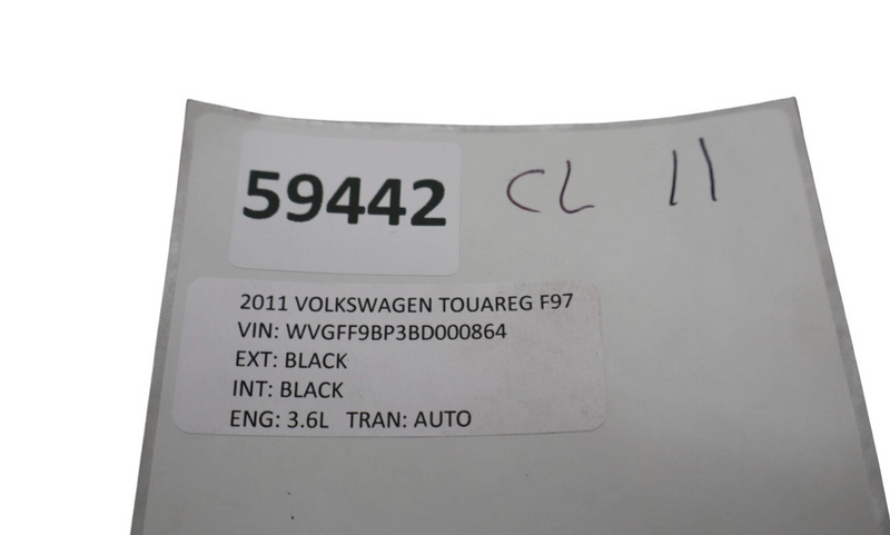 Load image into Gallery viewer, 11-17 Volkswagen VW Touareg Rear Right Side Lower Seat Cushion 7P6885376K Oem
