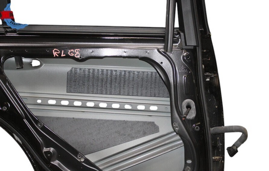 10-13 Mercedes W212 E550 E250 E400 Rear Left Driver Side Door Shell Black Oem