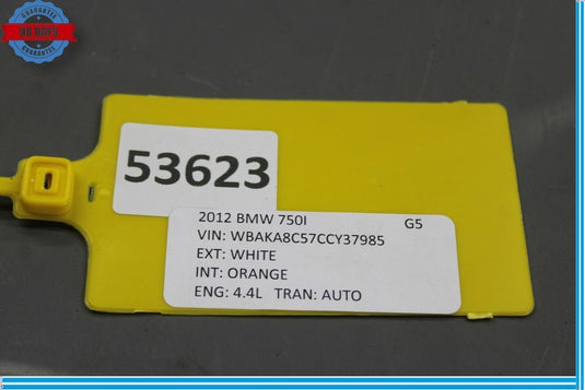 09-15 BMW 750i 750Li F01 F02 Front Bumper Lower Reinforcement Bracket Oem