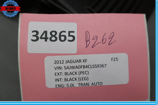 09-15 Jaguar XF X250 X351 XJ Rear Third Brake Tail Light Lamp W/ Trim Oem