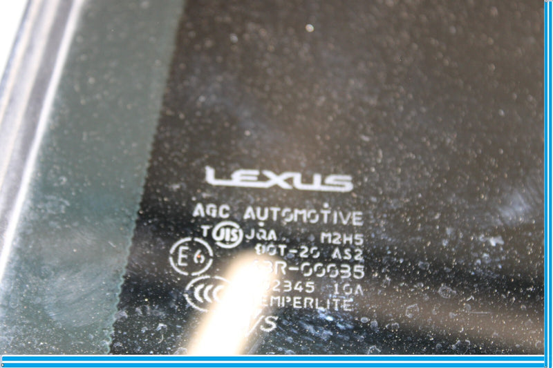 Load image into Gallery viewer, 07-17 Lexus LS460 Rear Left Driver Side Door Corner Quarter Window Glass Oem
