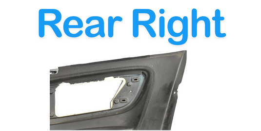 04-10 Bentley Continental Rear Right Passenger Interior Panel Trim 3W7867044 Oem