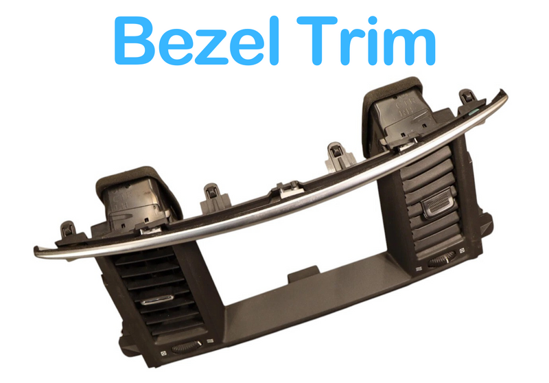 Load image into Gallery viewer, 11-20 Infiniti QX56 QX80 Dash Center Display Bezel Trim w/ Air Vent Grille OEM
