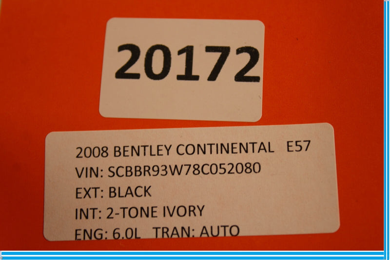 Load image into Gallery viewer, 06-10 Bentley Continental Front Left Driver Side Seat Upper Cushion Oem
