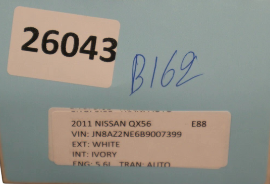 2011 Infiniti QX56 FM Radio Audio CD Player Stereo Receiver 259151MA4D Oem