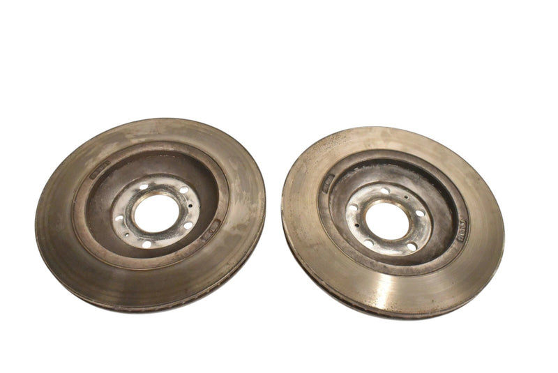 Load image into Gallery viewer, 03-18 Bentley Continental Rear Left &amp; Right Disc Brake Rotor Set 4E0615601L Oem
