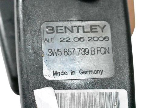 06-13 Bentley Continental Flying Spur Rear Center Seat Belt Seatbelt Buckle OEM