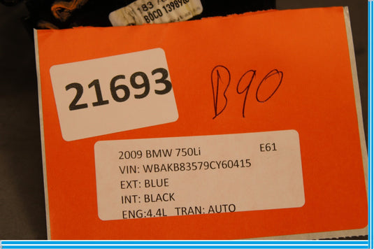 09-15 BMW 750Li F01 Front Right Passenger Side Bonnet Hood Lock Latch Catch Oem