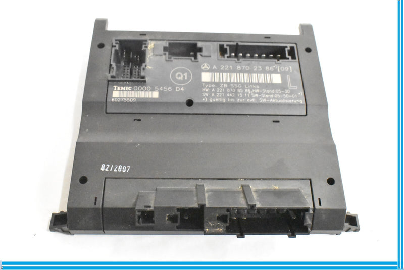 Load image into Gallery viewer, 07-13 Mercedes W221 S550 S450 Front Left Driver Seat Control Unit 2218707393 OEM
