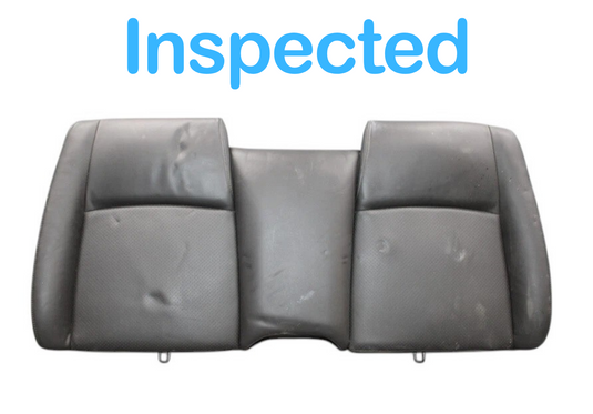07-15 Jaguar X150 XKR XK Rear Top Upper Seat Backrest Cushion Black C2P10325 Oem
