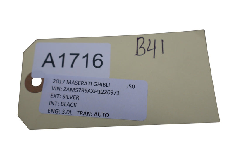 Load image into Gallery viewer, 14-21 Maserati Ghibli Rear Deck Trunk Lid Control Module 670037049 Oem
