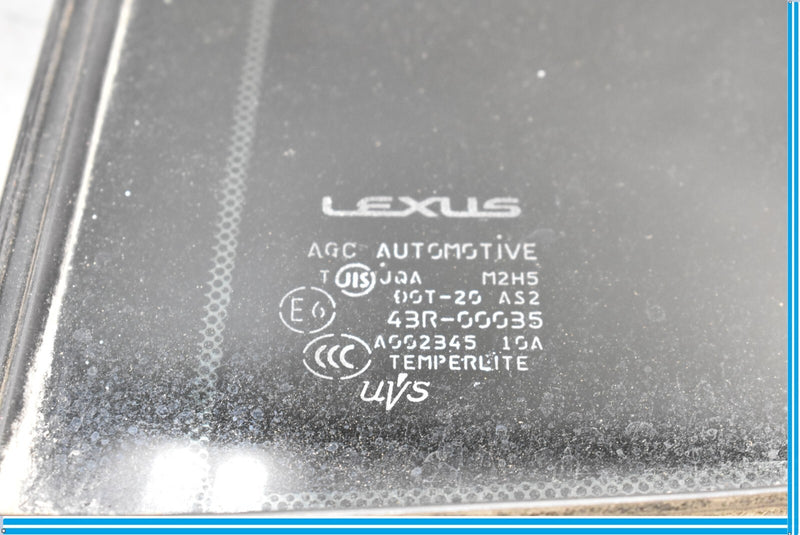 Load image into Gallery viewer, 07-17 Lexus LS460 LS460L Rear Left Side Quarter Window Glass Oem
