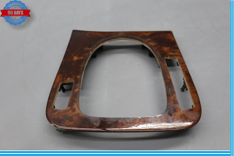 Load image into Gallery viewer, 03-06 Mercedes W220 S430 S500 Center Console Shifter Bezel Trim Wood Oem
