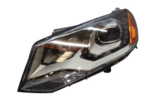 11-14 Volkswagen Touareg Left Driver Side Headlight Xenon LED AFS 7P1941751 Oem