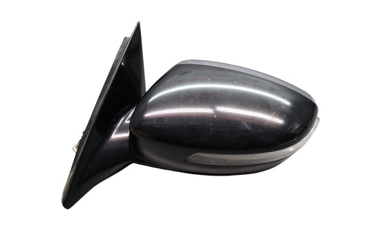 11-13 Hyundai Equus Front Left Side Rear View Door Mirror Assembly Black Oem
