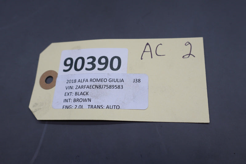 Load image into Gallery viewer, 17-19 Alfa Romeo Giulia 2.0L A/c Ac Air Conditioning Compressor &amp; Clutch Oem
