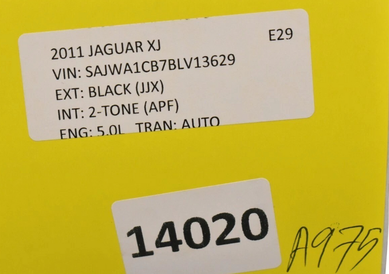 Load image into Gallery viewer, 10-15 Jaguar XJ XJL Front Left Side Seat Lumbar Adjust Pump AW93F65522AB Oem
