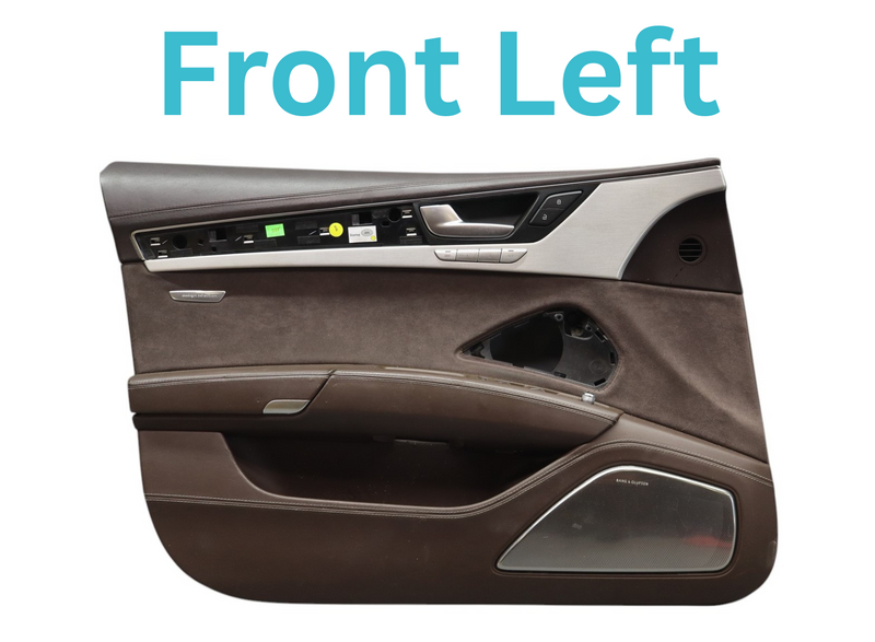 Load image into Gallery viewer, 11-18 Audi A8 A8L Quattro Front Left Driver Side Interior Door Trim Panel Oem
