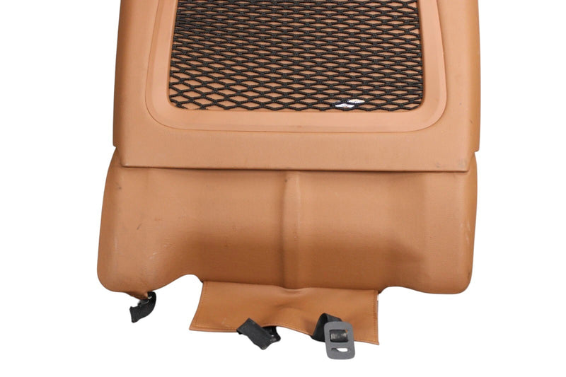 Load image into Gallery viewer, 14-17 Maserati Ghibli Front Left Driver Side Seat Back Cover Brown 673001854 Oem
