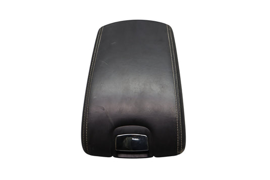 07-15 Jaguar X150 XKR XK Center Console Armrest Compartment Cover Lid Black Oem