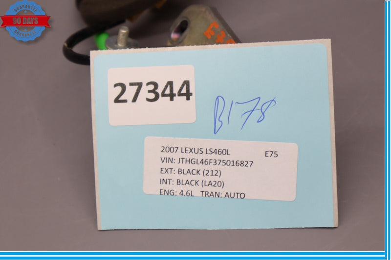 Load image into Gallery viewer, 07-09 Lexus LS460 Rear Trunk Deck Lid Key Lock Cylinder W/ Harness Oem
