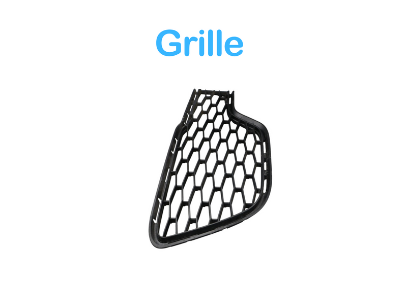Load image into Gallery viewer, 14-17 Maserati Ghibli M157 Front Left Driver Side Bumper Mesh Grille Grill OEM
