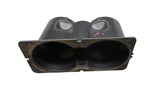17-20 Jaguar XE F-Pace X260 Center Console Cover Trim Panel Cup Holder Black Oem