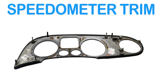 03-12 Bentley Continental Dash Panel Speedometer Bezel Trim 3W0857059 OEM