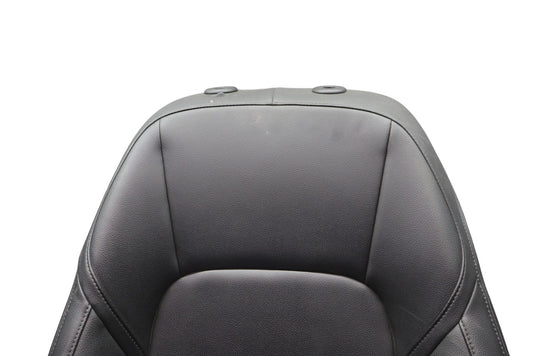 16-20 Jaguar XF Front Left Driver Side Upper Seat Cover Cushion Black Oem