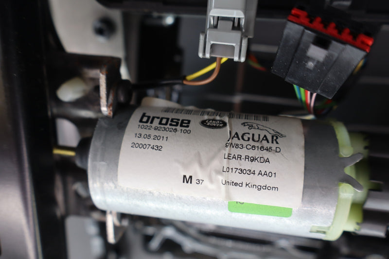 Load image into Gallery viewer, 10-15 Jaguar X150 XK Front Left Driver Lower Seat Track Frame Rail w/ Motors Oem
