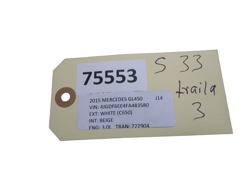 Load image into Gallery viewer, 07-19 Mercedes X166 GL450 GL550 Rear Left Side Interior Door Panel Beige Oem
