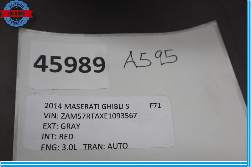 Load image into Gallery viewer, 14-21 Maserati Ghibli S Power Distribution Fuse Relay Box Switch Panel Oem
