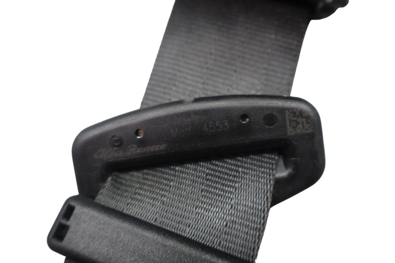Load image into Gallery viewer, 17-19 Alfa Romeo Giulia 952 Rear Center Seat Belt Seatbelt Retractor Black Oem
