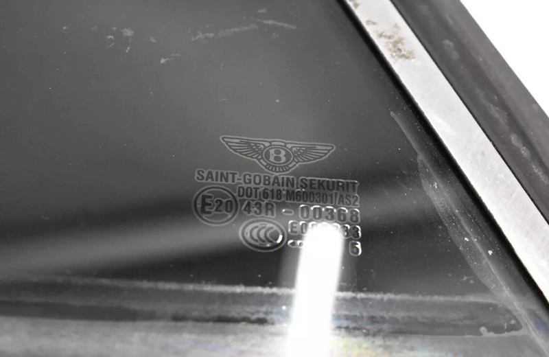 Load image into Gallery viewer, 03-10 Bentley Continental GT Coupe Rear Right Side Quarter Window Glass Oem
