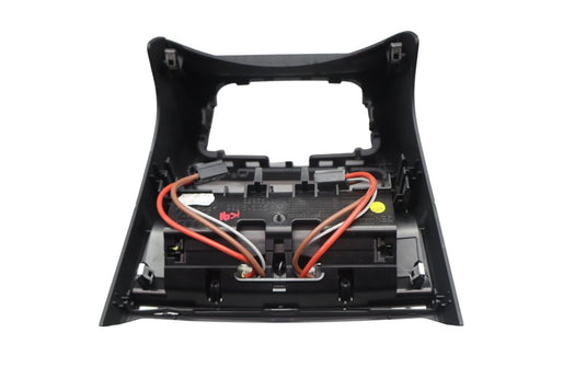 12-18 Audi A6 A7 Quattro Center Console Back Panel & Power Outlet Bezel Oem