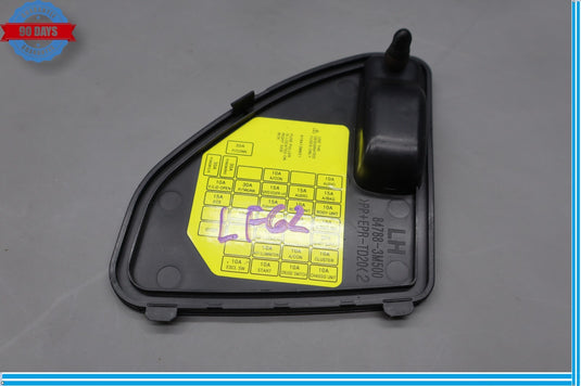 09-14 Hyundai Genesis Left Driver Dashboard End Fuse Box Cover Trim Oem