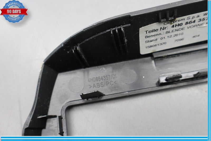 Load image into Gallery viewer, 11-18 Audi A8 A8L Quattro Front Center Console Armrest Bezel Trim Cover Oem

