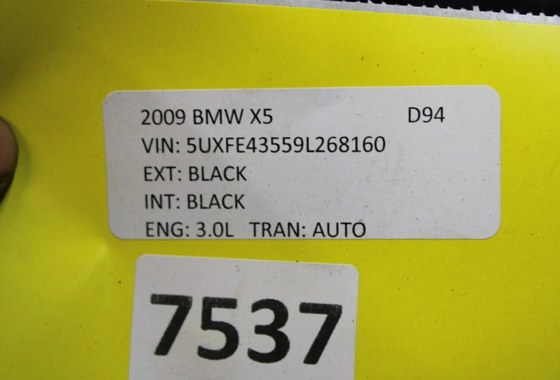 Load image into Gallery viewer, 07-13 BMW X5 E70 Rear Lower Bottom Trunk Liftgate Door Lid Hatch Black Oem
