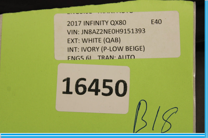 Load image into Gallery viewer, 11-20 Infiniti QX56 QX80 Rear Right Side Door Window Weather Strip Seal Oem
